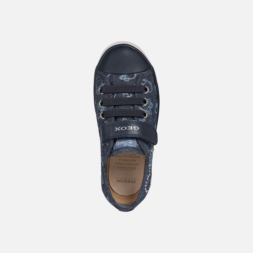 Geox Kiz Çocuk Spor Ayakkabı Koyu Mavi - Ciak - HDX-287065